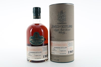 Lot 333 - **SPRINGBANK 1969 44 YEAR OLD LOMBARD JEWELS OF SCOTLAND