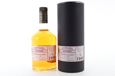 Lot 339 - **SPEYSIDE DISTILLERIES 1988 LOMBARD 75CL