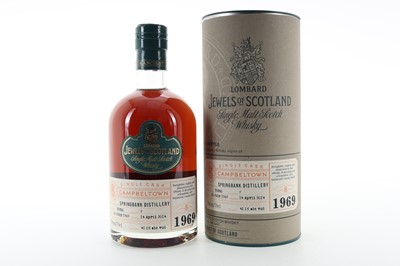 Lot 341 - **SPRINGBANK 1969 44 YEAR OLD LOMBARD JEWELS OF SCOTLAND