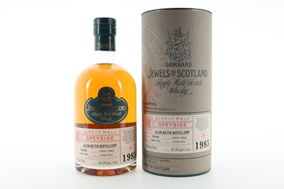 Lot 353 - **GLEN KEITH 1985 30 YEAR OLD LOMBARD JEWELS OF SCOTLAND