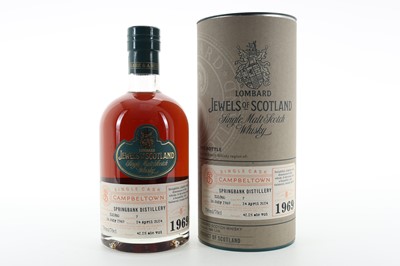 Lot 359 - **SPRINGBANK 1969 44 YEAR OLD LOMBARD JEWELS OF SCOTLAND