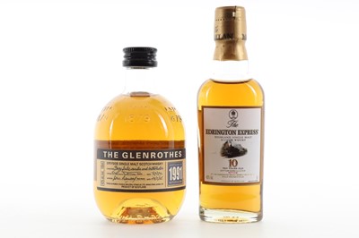 Lot 174 - MACALLAN 10 YEAR OLD EDRINGTON EXPRESS MINIATURE