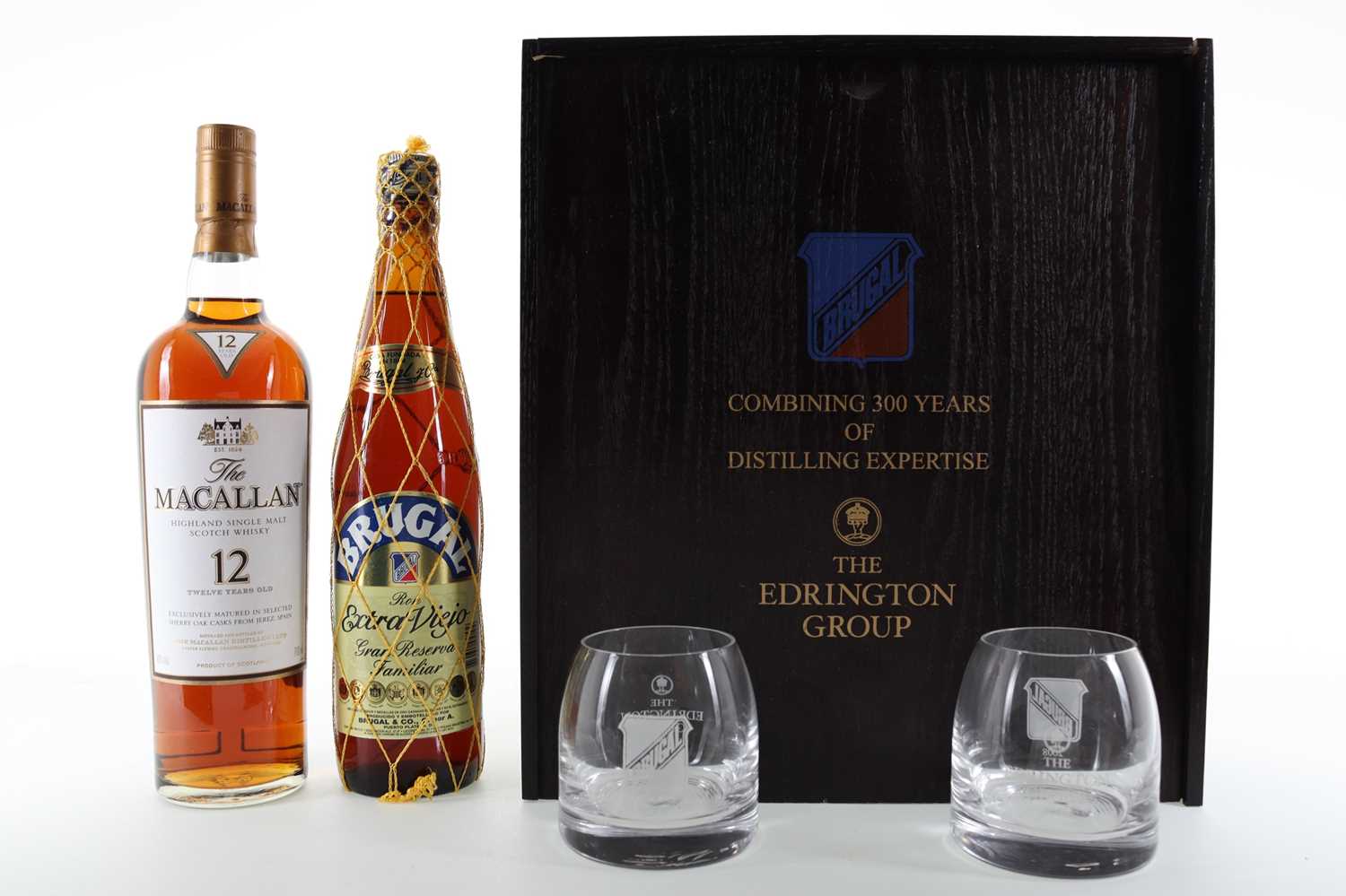 Lot 192 - MACALLAN AND BRUGAL, EDRINGTON GROUP COMBINING 300 YEARS OF DISTILLING EXPERTISE