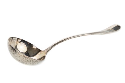Lot 997 - GEORGE V SILVER SOUP LADLE
