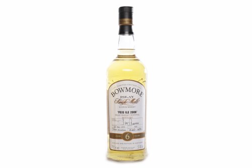 Lot 1036 - BOWMORE AGED 6 YEARS - FEIS ILE 2006 Active....