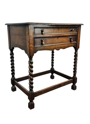 Lot 542 - OAK TABLE CANTEEN