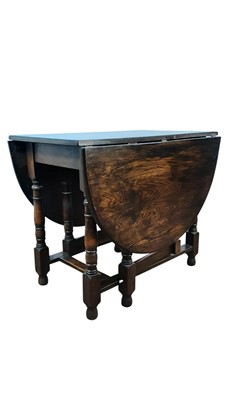 Lot 545 - OAK DROP LEAF TABLE