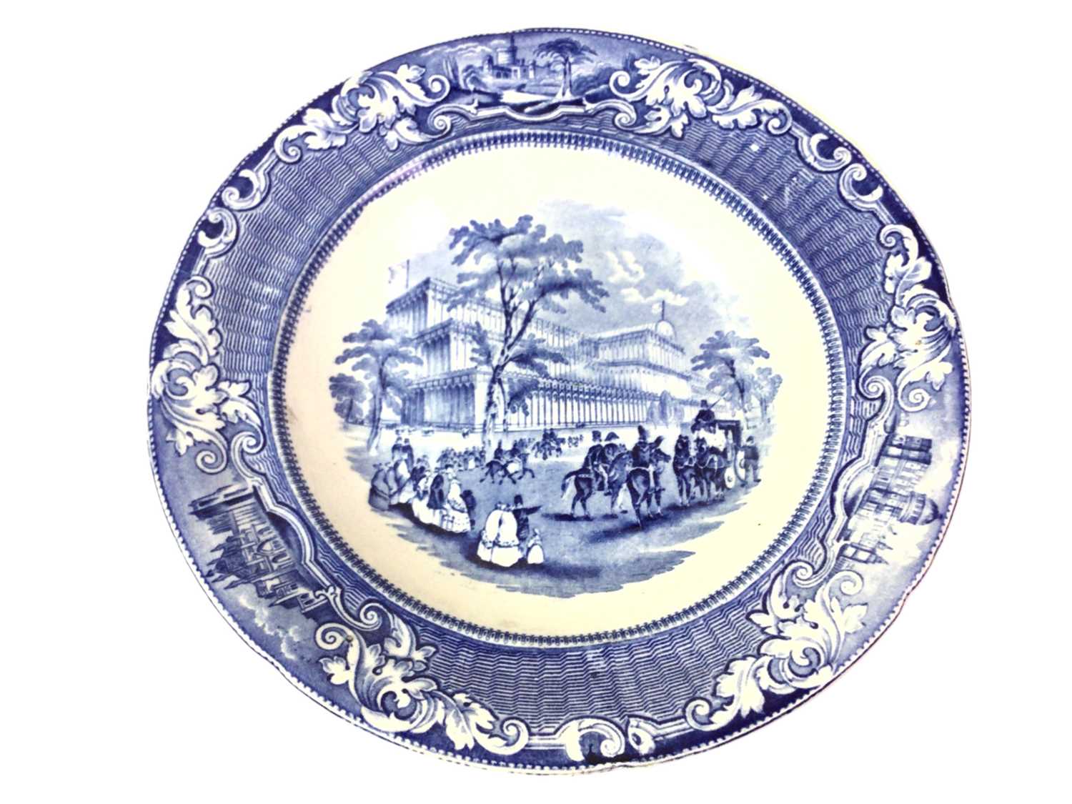 Lot 483 - J. & M. P. BELL CIRCULAR SOUP BOWL