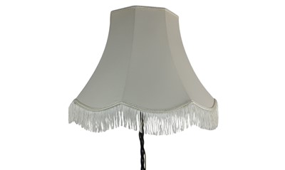 Lot 526 - WROUGHT METAL FLOOR LAMP