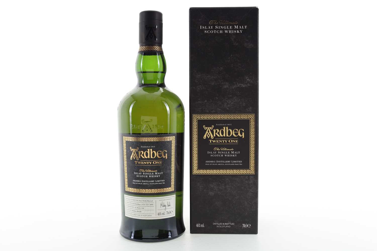 Lot 158 - ARDBEG 21 YEAR OLD 2016 COMMITTEE RELEASE