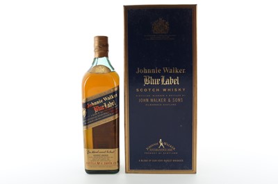 Lot 214 - JOHNNIE WALKER BLUE LABEL 75CL