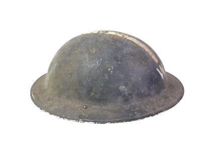Lot 502 - WWII BRITISH AIR RAID WARDEN HELMET