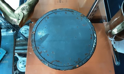 Lot 502 - WWII BRITISH AIR RAID WARDEN HELMET