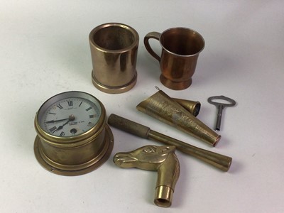 Lot 502 - WWII BRITISH AIR RAID WARDEN HELMET