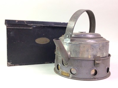 Lot 504 - SIRRAM 'T' KETTLE AND TEA SET