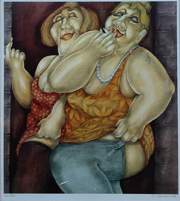 Lot 488 - * JOAN SOMERVILLE (SCOTTISH b. 1961)