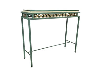 Lot 582 - CONTEMPORARY CONSOLE TABLE