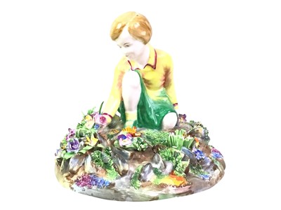 Lot 584 - CROWN STAFFORDSHIRE FIGURE BY T BAYLEY