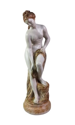 Lot 234 - PLASTER FIGURE OF A NUDE