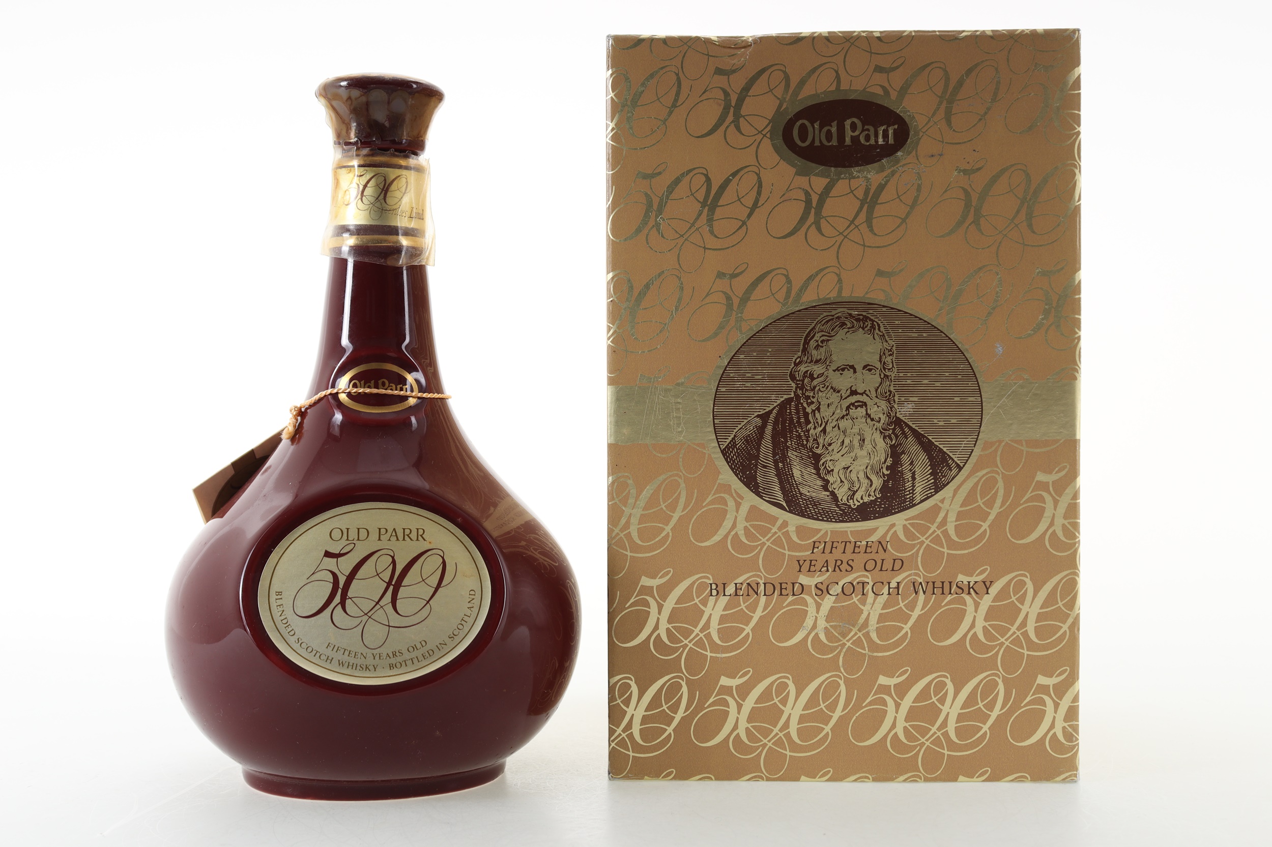 未開栓希少品Old Parr 500周年記念ボトル 15年熟成 ウイスキー