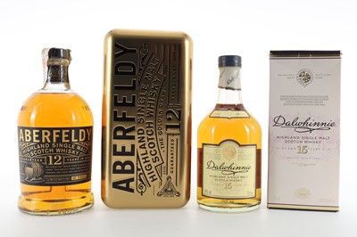 Lot 388 - ABERFELDY 12 YEAR OLD 1L AND DALWHINNIE 15 YEAR OLD