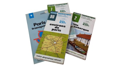 Lot 477 - GROUP OF MAPS - NIL VALUE