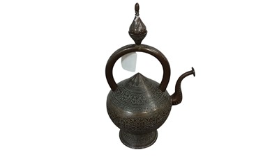 Lot 249 - TURKISH COPPER KETTLE