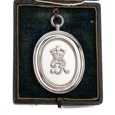 Lot 1795 - WISHAW GOLF CLUB CORONATION MEDAL, WON BY JOHN BULLOCH