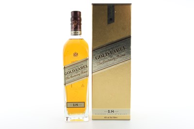 Lot 409 - JOHNNIE WALKER 18 YEAR OLD GOLD LABEL