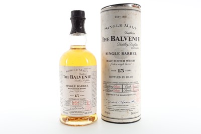 Lot 429 - BALVENIE 1977 15 YEAR OLD SINGLE BARREL #1814