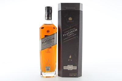 Lot 438 - JOHNNIE WALKER 18 YEAR OLD PLATINUM LABEL 1L