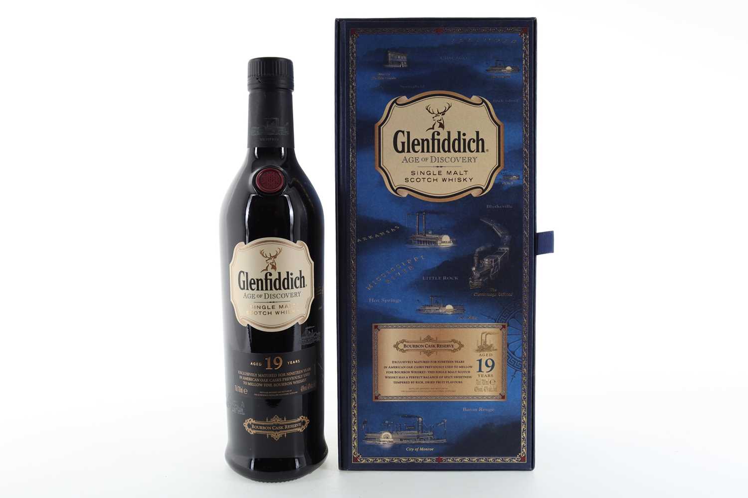 Lot 298 - GLENFIDDICH 19 YEAR OLD AGE OF DISCOVERY BOURBON CASK RESERVE