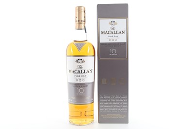 Lot 312 - MACALLAN 10 YEAR OLD FINE OAK 75CL