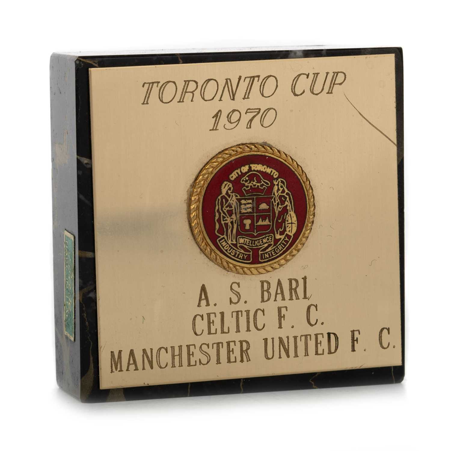 Lot 1806 - RARE TORONTO CUP PAPERWEIGHT