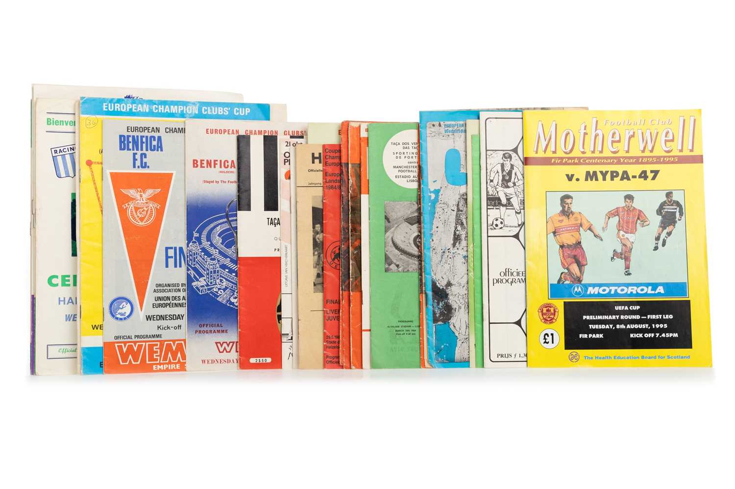 Lot 1808 - COLLECTION OF FOOTBALL PROGRAMMES,