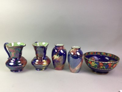 Lot 74 - GROUP OF MALING CERAMICS