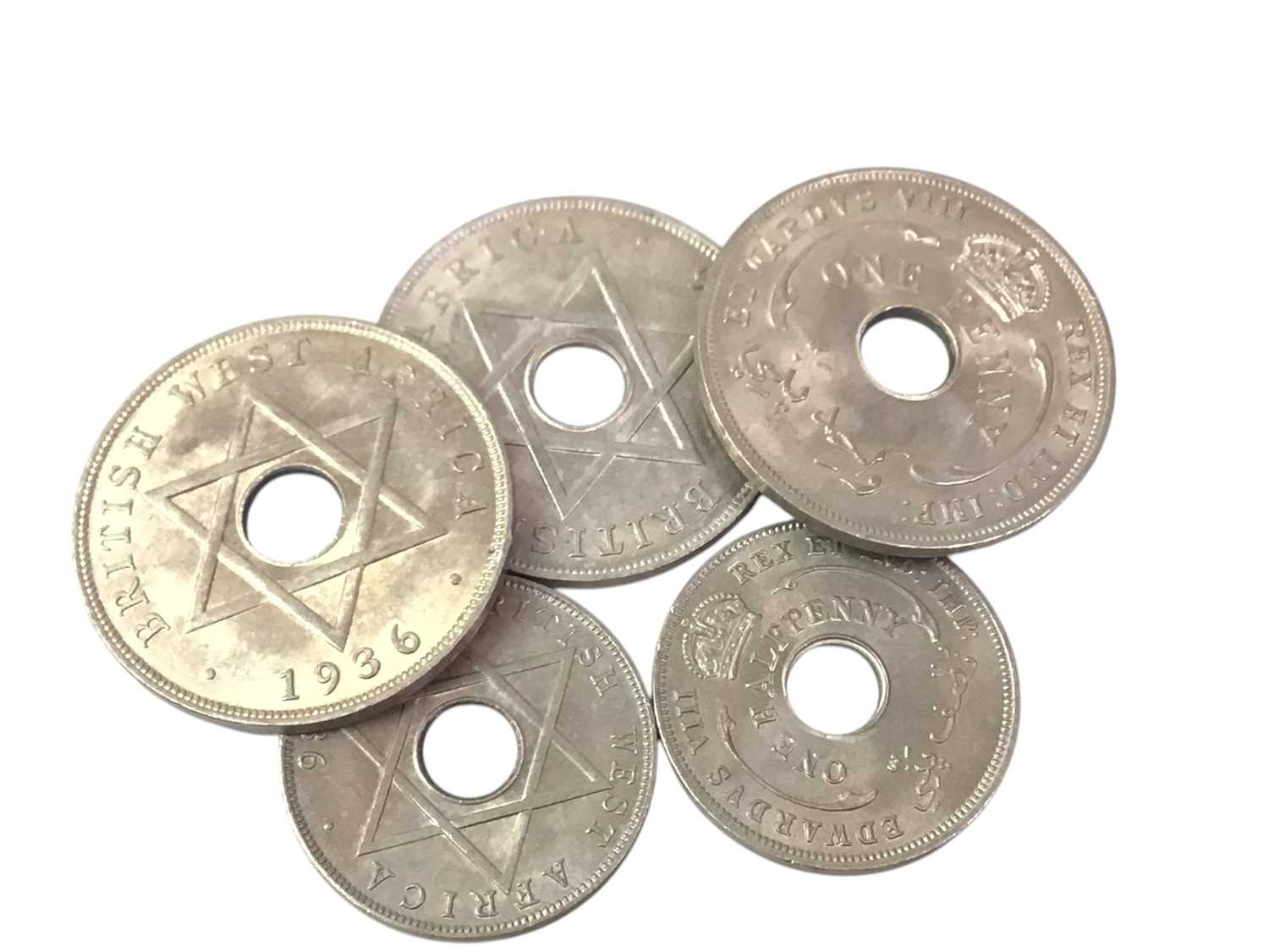 Lot 304 - COLLECTION OF BRITISH WEST AFRICA COINS