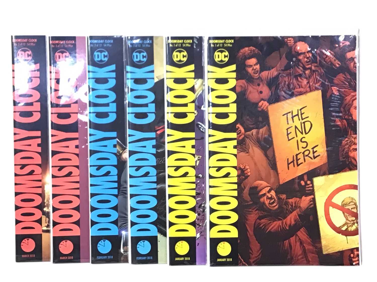 Lot 268 - COLLECTION OF DC DOOMSDAY CLOCK COMIC BOOKS