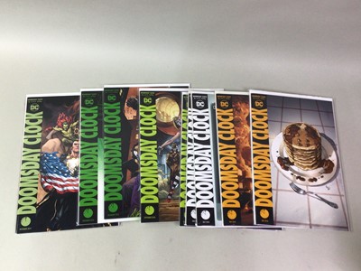 Lot 268 - COLLECTION OF DC DOOMSDAY CLOCK COMIC BOOKS