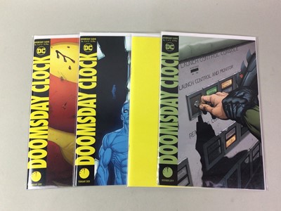 Lot 268 - COLLECTION OF DC DOOMSDAY CLOCK COMIC BOOKS