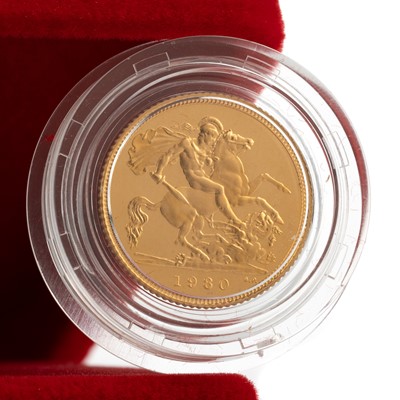 Lot 12 - ELIZABETH II GOLD PROOF HALF SOVEREIGN