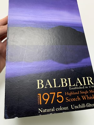 Lot 15 - BALBLAIR 1975 1ST RELEASE