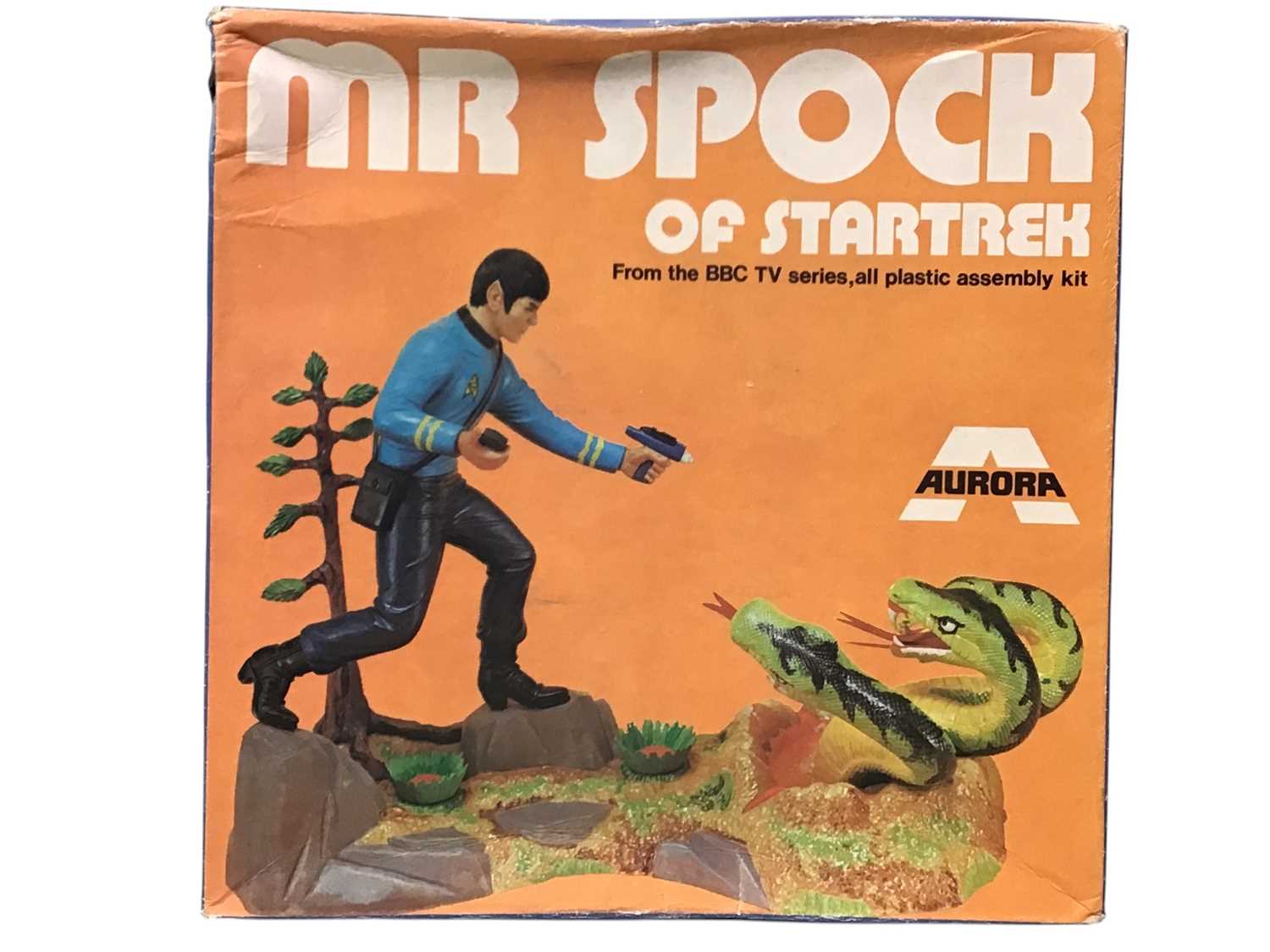 Lot 305 - AURORA MR SPOCK OF STAR TREK PLASTIC ASSEMBLY KIT