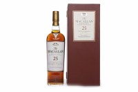 Lot 1194 - MACALLAN AGED 25 YEARS Active. Craigellachie,...