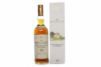 Lot 1213 - MACALLAN AGED 10 YEARS Active. Craigellachie,...