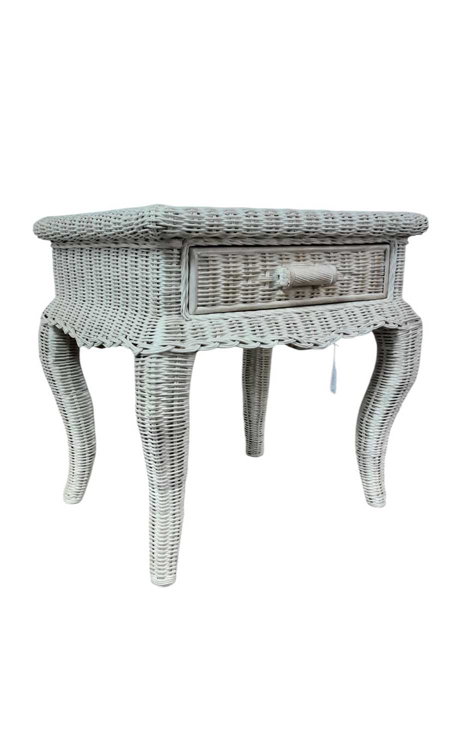 Lot 126 - WICKER BEDROOM SET