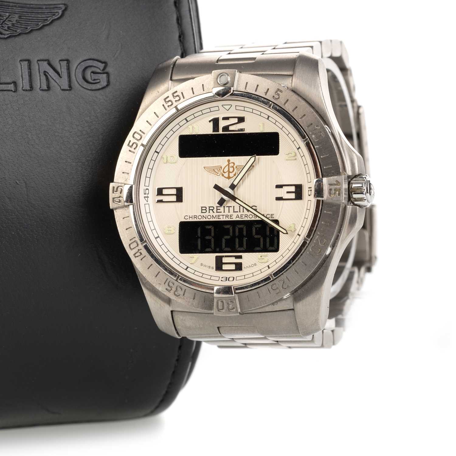 Lot 813 - BREITLING WRIST WATCH