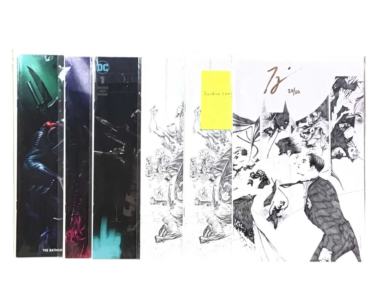 Lot 371 - COLLECTION OF SIGNED DC COMICS