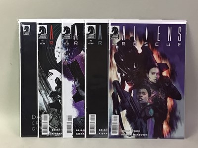 Lot 364 - COLLECTION OF SIGNED ALIEN COMICS