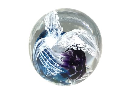 Lot 227 - COLLECTION OF GLASS PAPERWEIGHTS